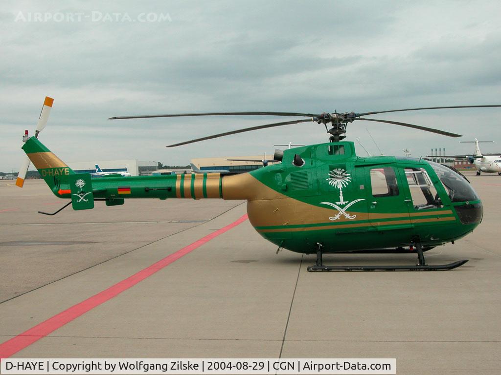 D-HAYE, MBB Bo-105C C/N S-140, visitor