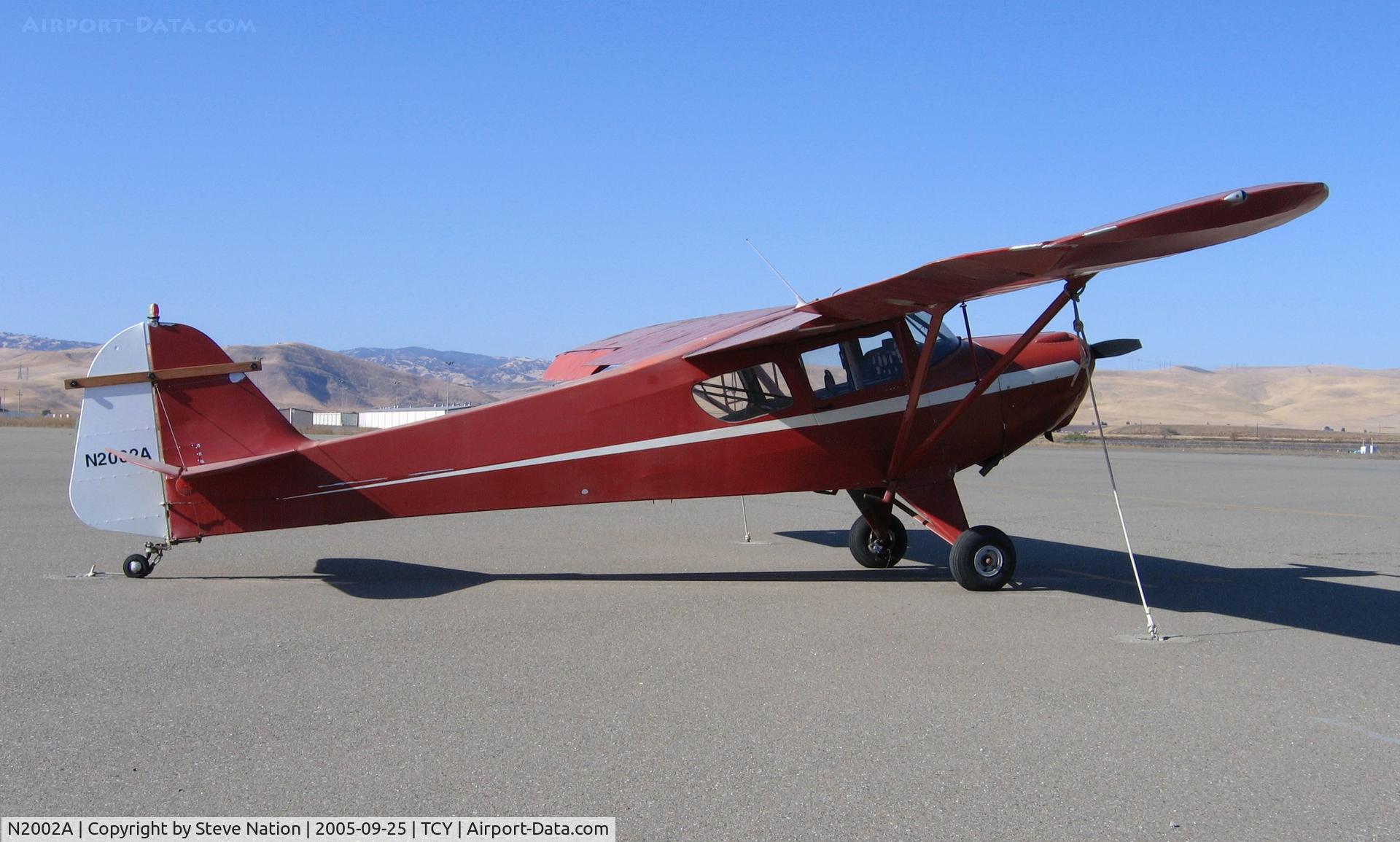 N2002A, 1979 Taylorcraft F-19 Sportsman C/N F-137, 1979 Taylorcraft F19 @ Tracy Municipal Airport, CA