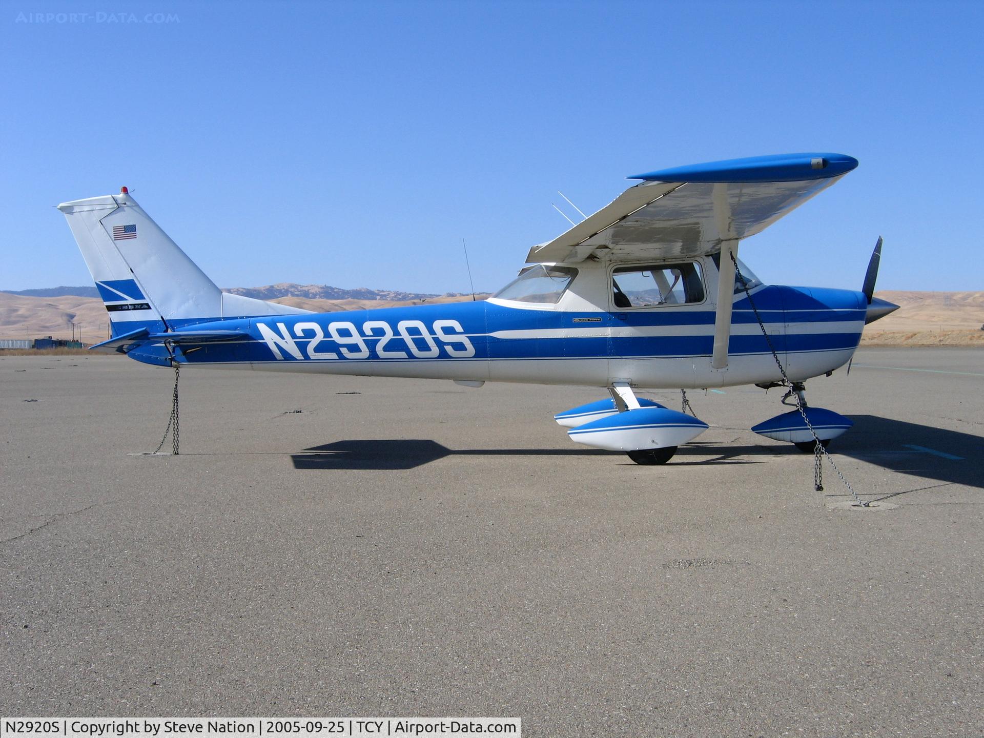N2920S, 1967 Cessna 150G C/N 15066820, 1967 Cessna 150G @ Tracy Municipal Airport, CA