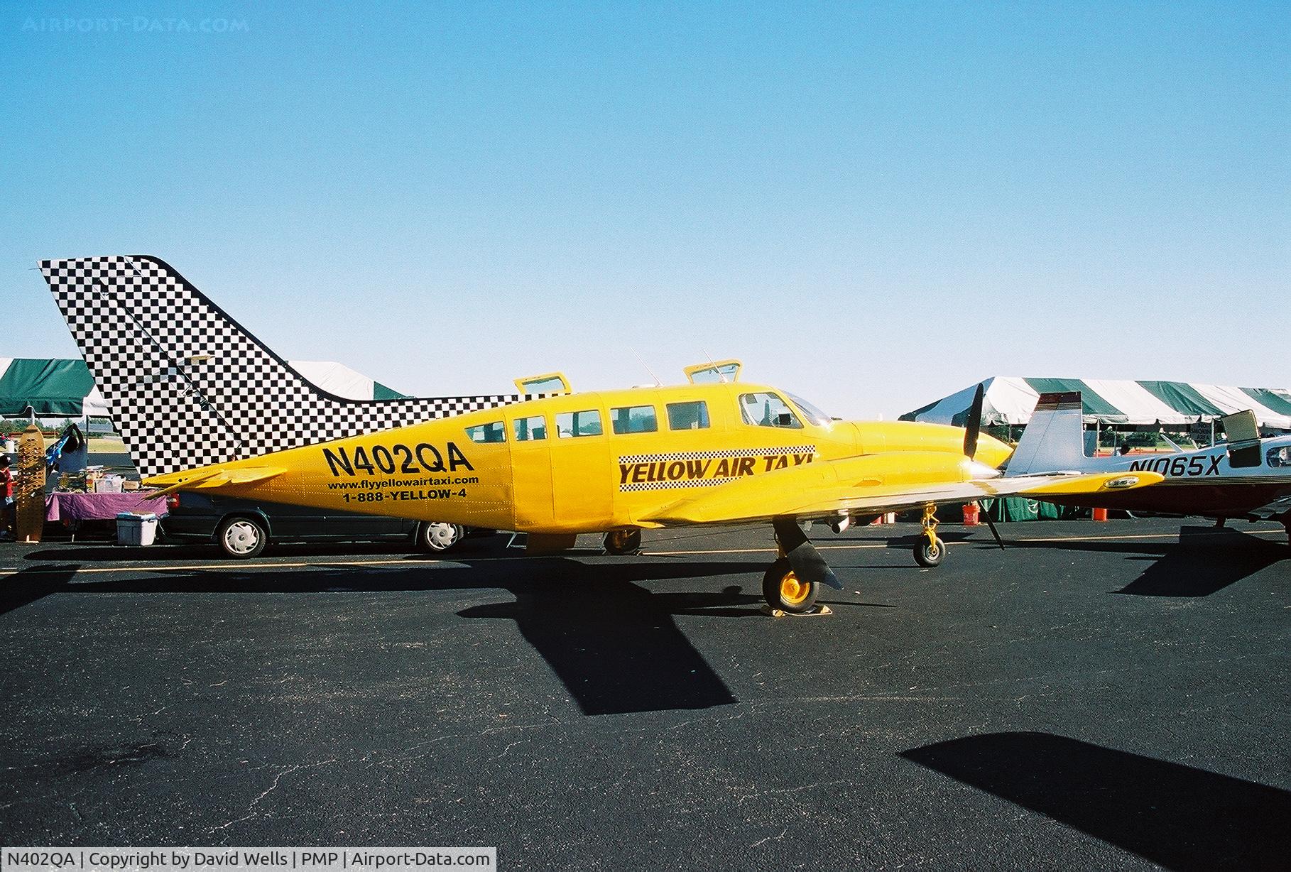 N402QA, 1980 Cessna 402C C/N 402C0338, Taken at Pompano Air Show Pompano Bch, FL