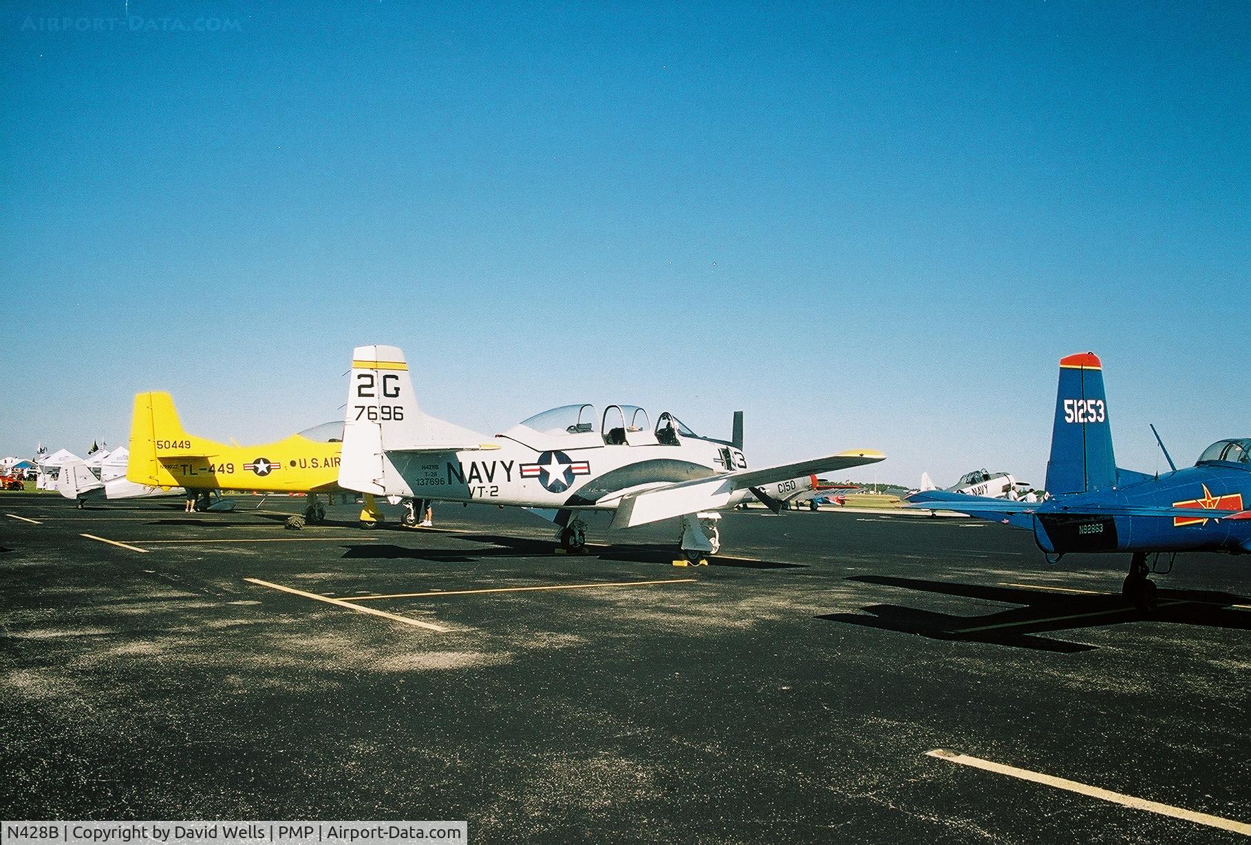 N428B, 1993 North American T-28B Trojan C/N 200-59 (137696), Taken at Pompano Air Show Pompano Bch, FL