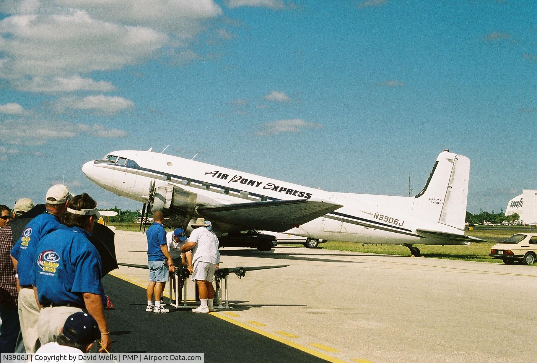 N3906J, Douglas Super R4D-8 C/N 43344, Taken at Pompano Air Show Pompano Bch, FL