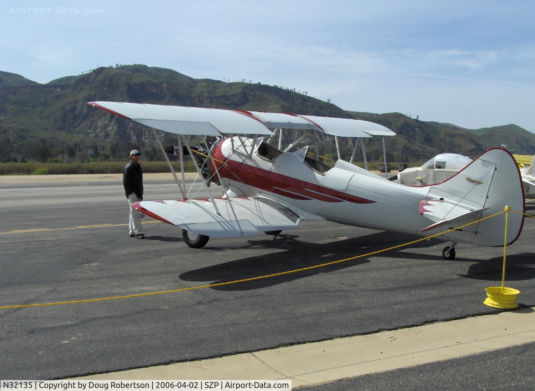 N32135, 1941 Waco UPF-7 C/N 5767, 1941 Waco UPF-7, Continental W670 220 Hp, multiple certification