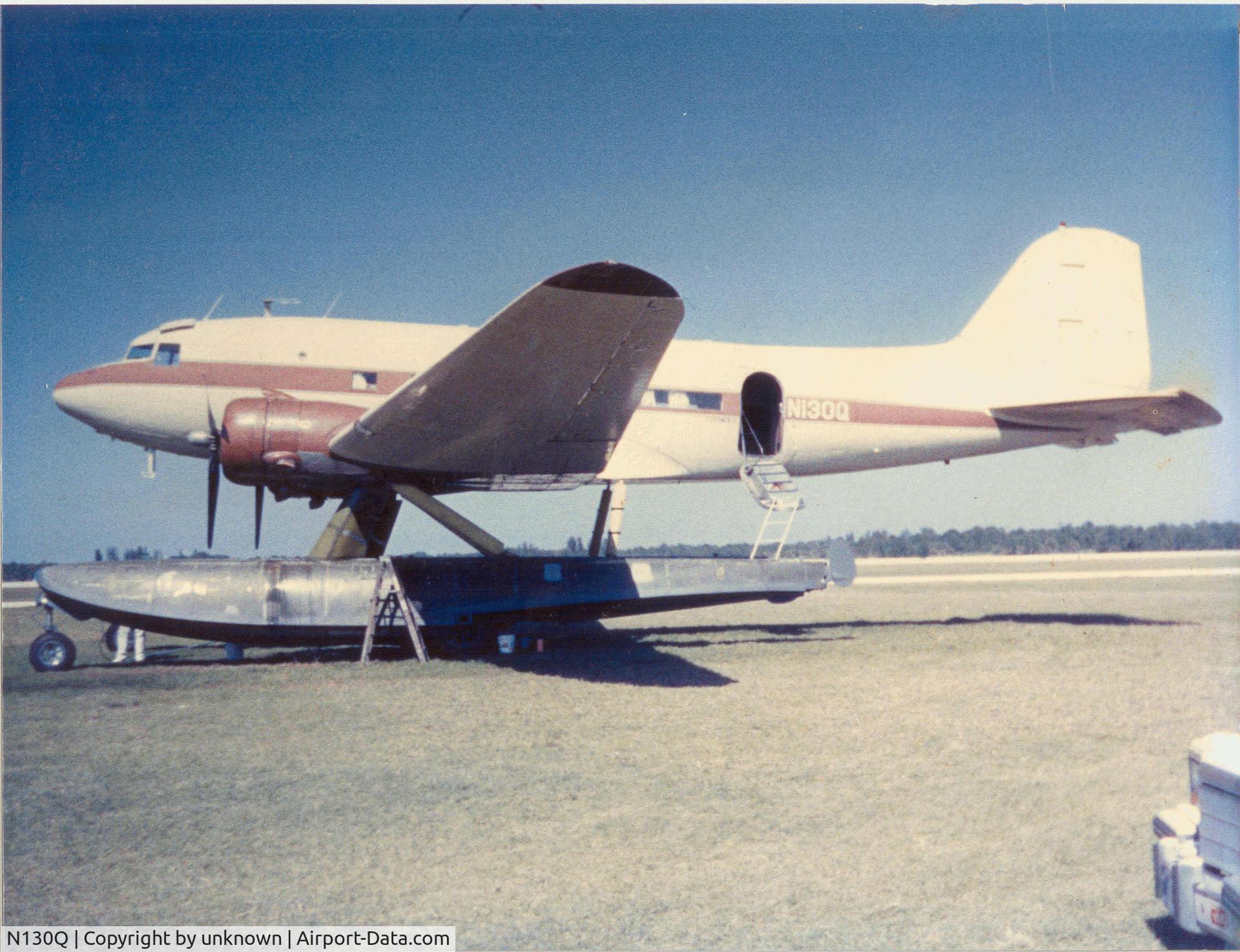 N130Q, 1943 Douglas DC-3-G202A Skytrooper C/N 11761, N130Q - Only DC-3 on Floats - At Sun 'n' Fun