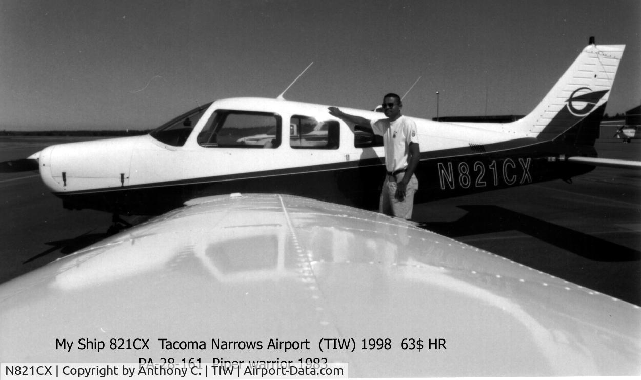 N821CX, Piper PA-28-161 C/N 28-8216166, good to know its still flying