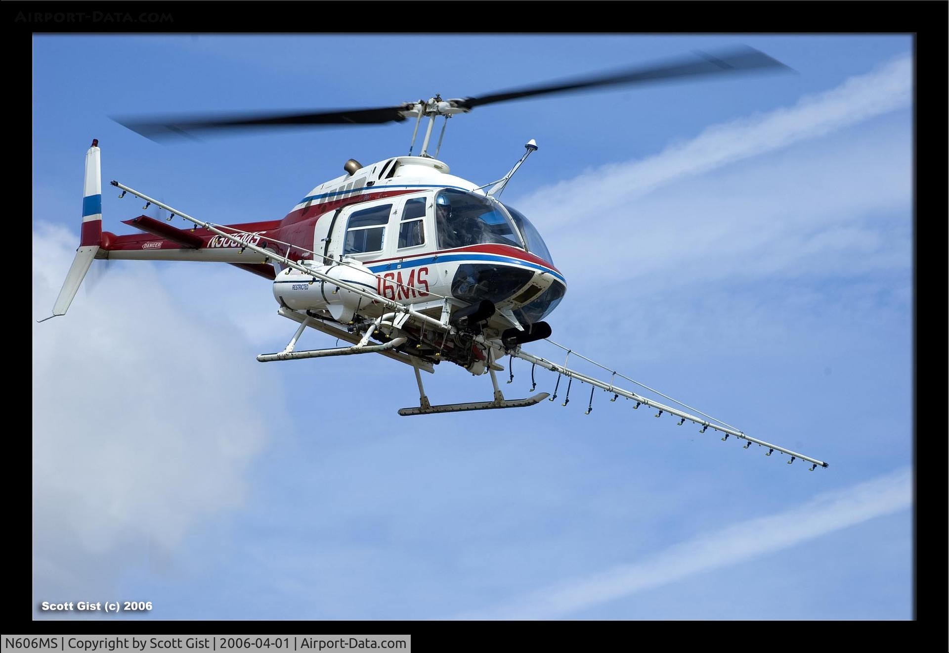 N606MS, 1977 Bell 206B C/N 2183, Another great shot on a sunny vally day.