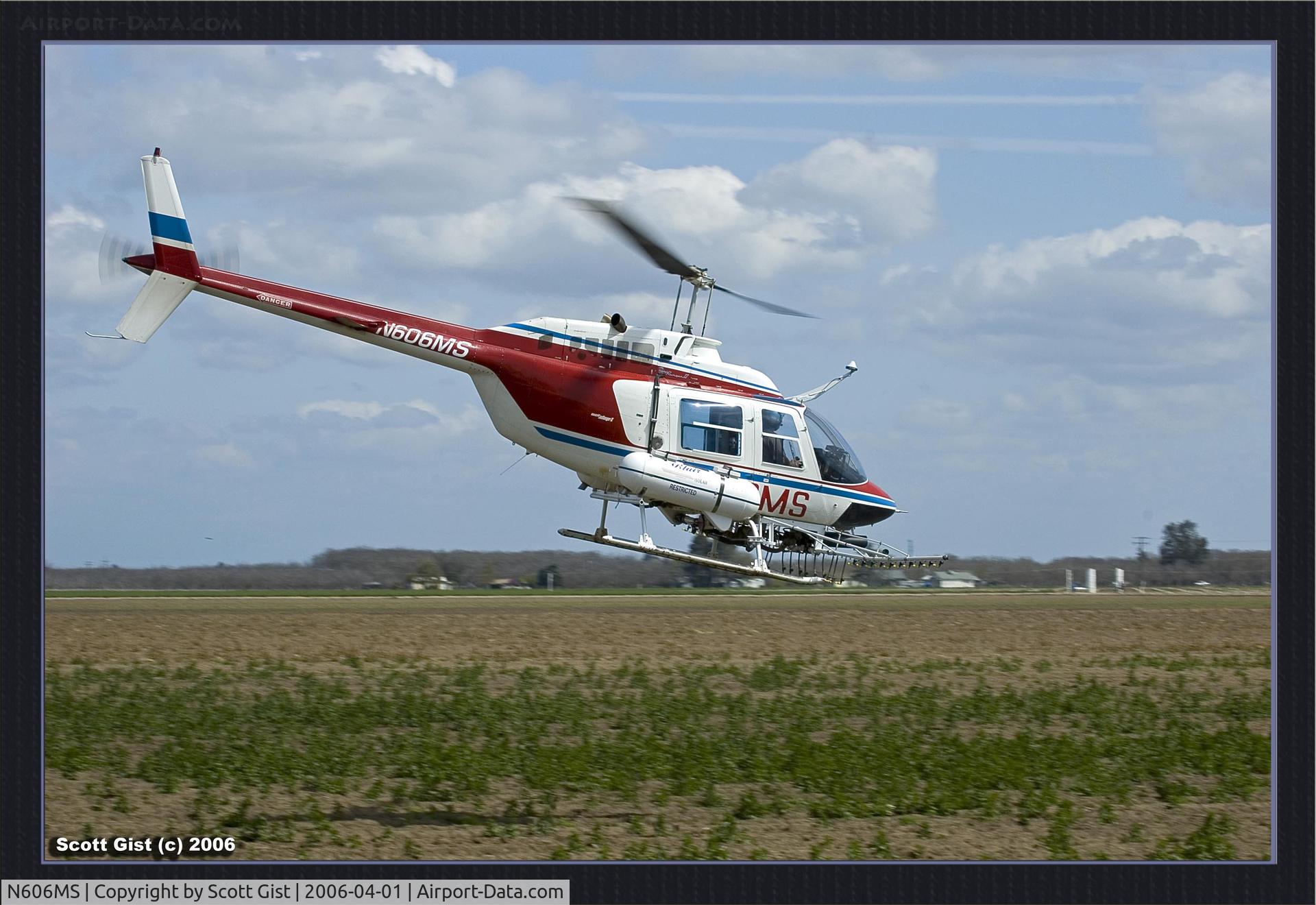 N606MS, 1977 Bell 206B C/N 2183, Making money!