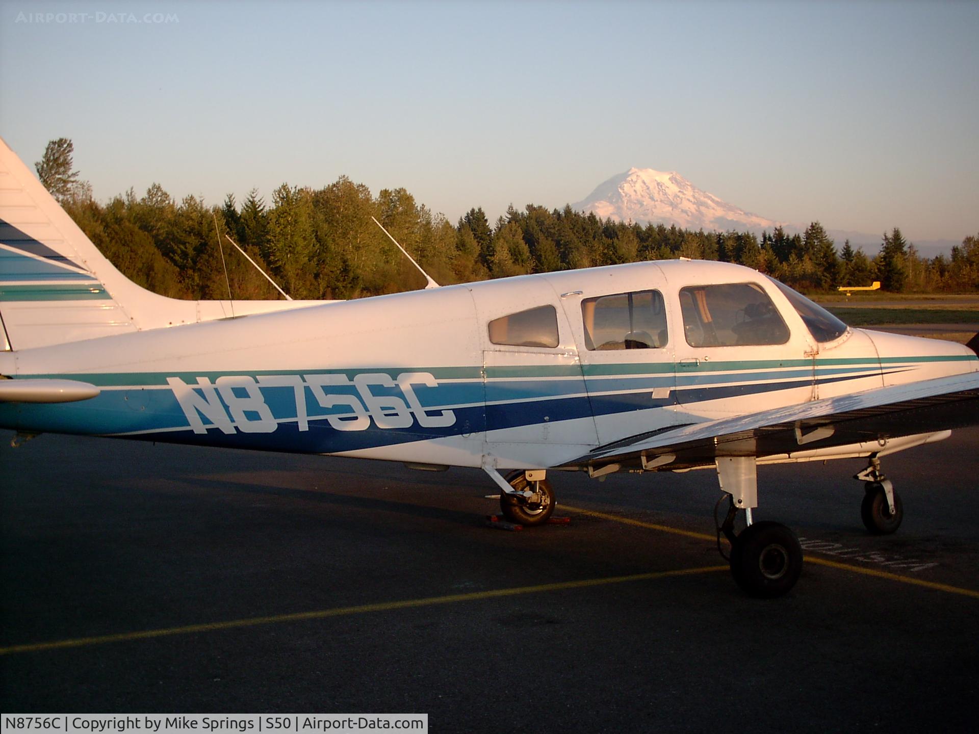 N8756C, 1976 Piper PA-28-151 C/N 28-7615125, decent for the rental rate Auburn Airport