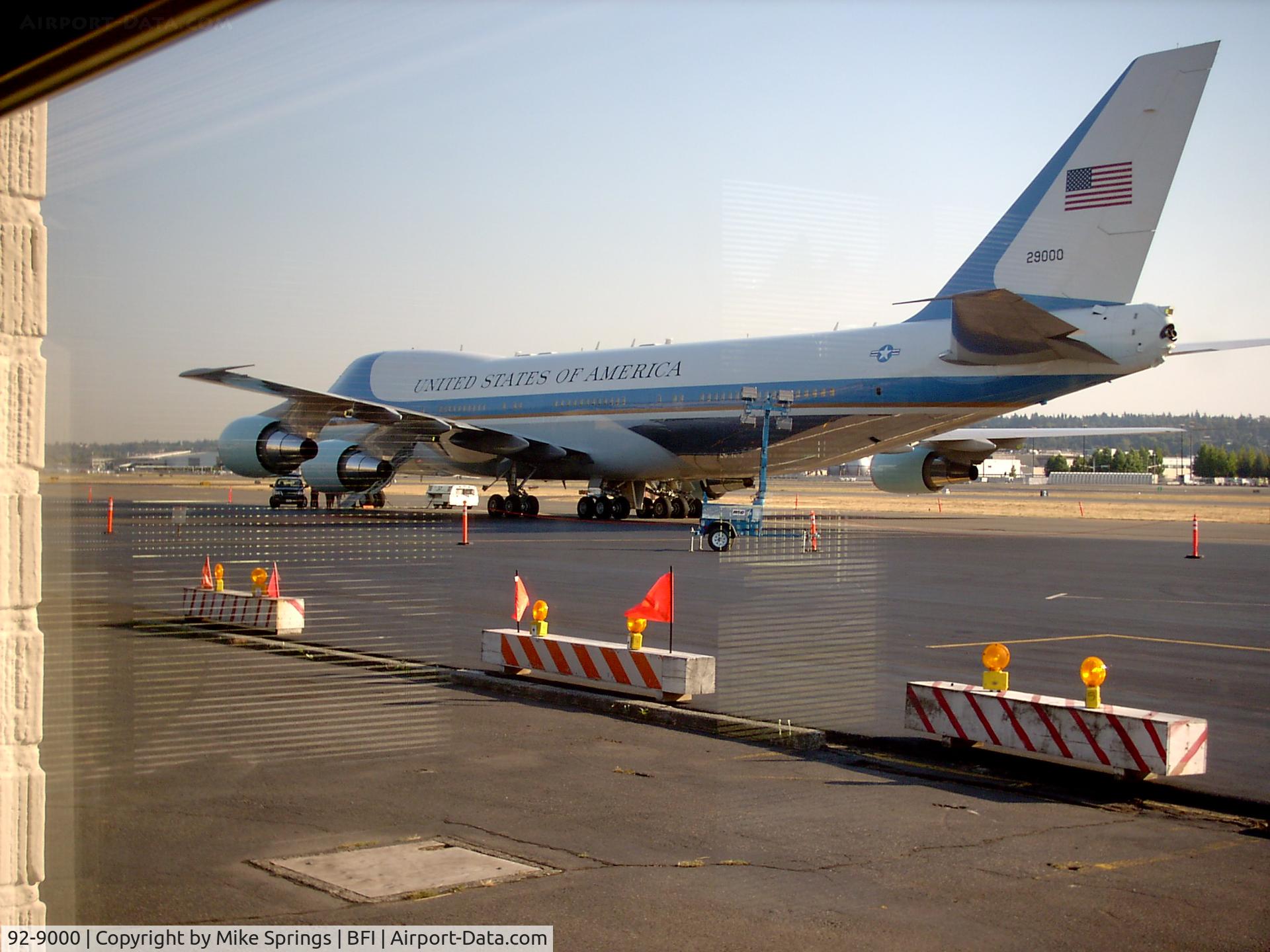 92-9000, 1987 Boeing VC-25A (747-2G4B) C/N 23825, Air Force One