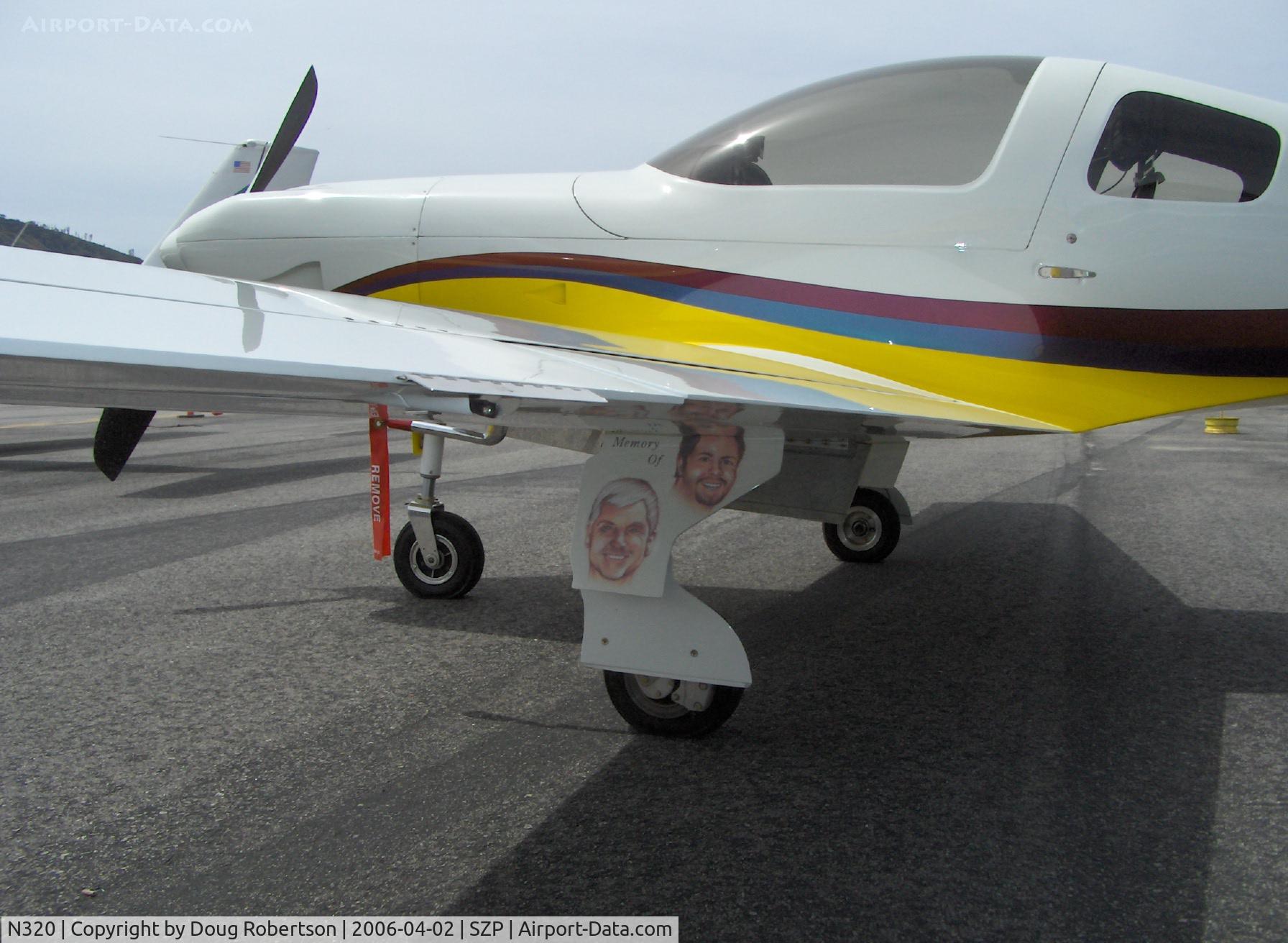 N320, 2003 Lancair 320 C/N 504-320-242FB, 2003 Carpenter LANCAIR 320, 'In Memory Of'