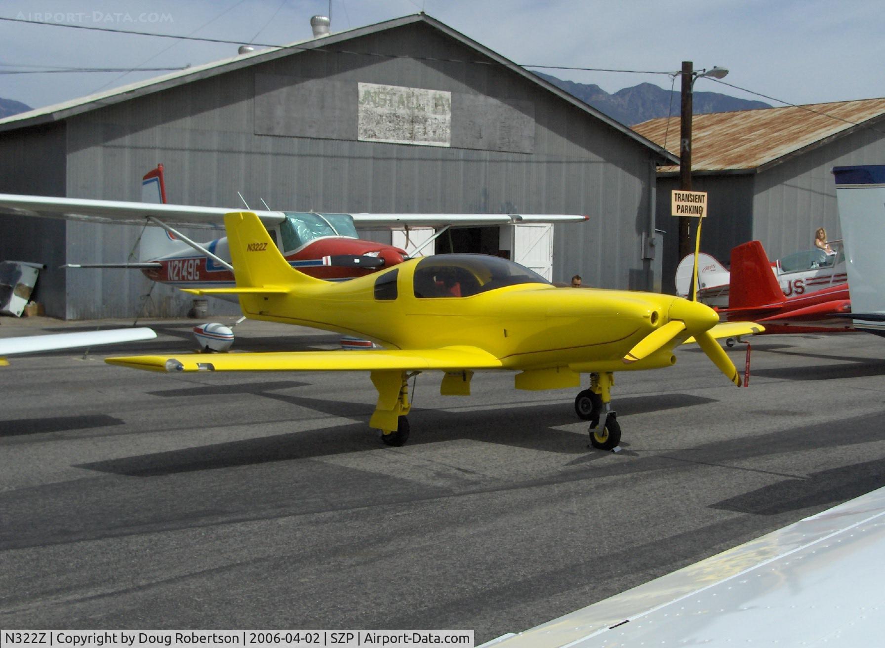 N322Z, 1991 Lancair 320 C/N WP001, 1991 Price LANCAIR 320, Lycoming O&VO-360