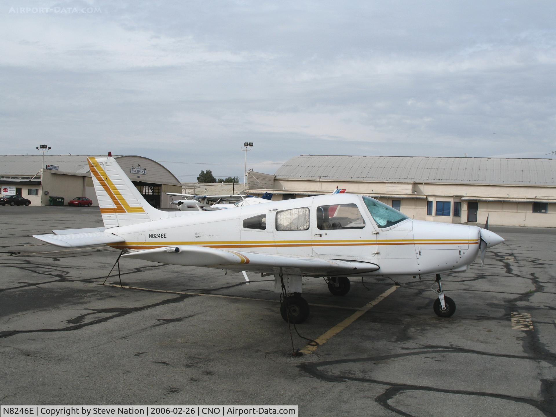 N8246E, 1982 Piper PA-28-161 C/N 28-8216189, 1982 Piper PA-28-161 @ Chino Municipal Airport, CA