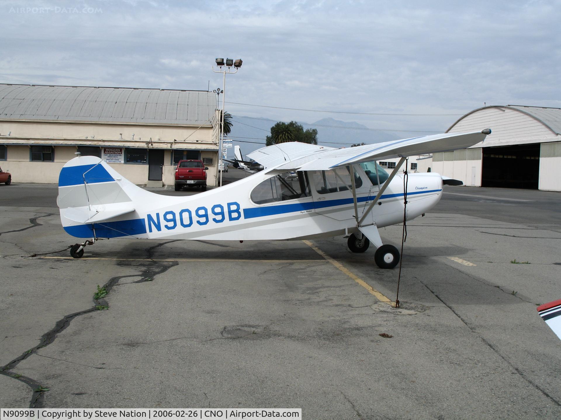 N9099B, 1958 Champion 7EC C/N 7EC-648, 1958 Champion 7EC @ Chino Municipal Airport, CA