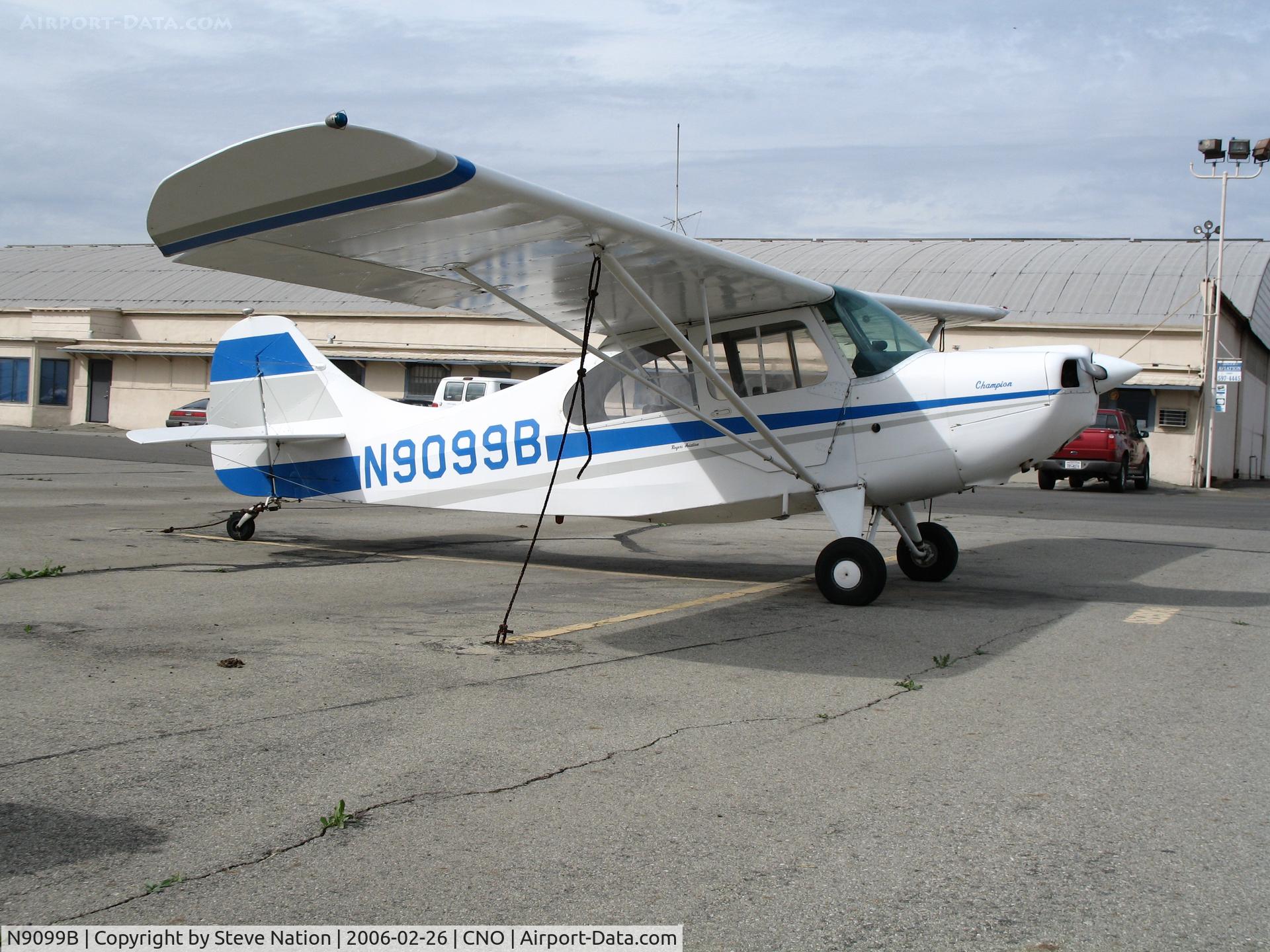 N9099B, 1958 Champion 7EC C/N 7EC-648, 1958 Champion 7EC @ Chino Municipal Airport, CA