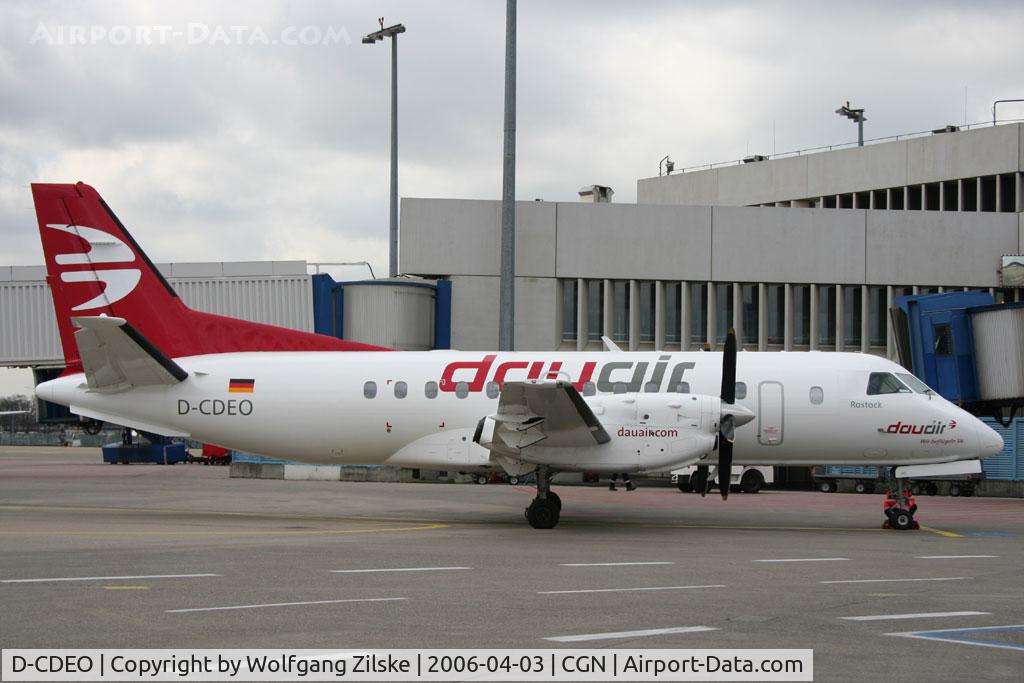 D-CDEO, 1990 Saab 340B C/N 340B-215, Flight to Rostock