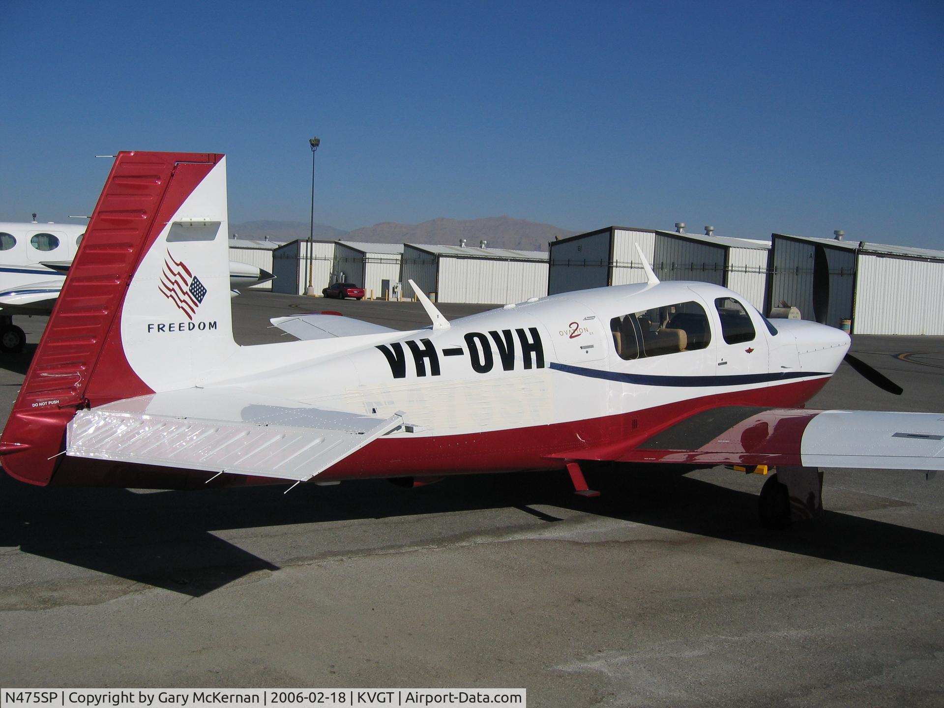 N475SP, 2005 Mooney M20R Ovation C/N 29-0363, VH-OVH en route to Australia (was N475SP)