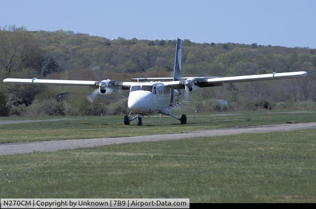 N270CM, 1969 De Havilland Canada DHC-6-300 Twin Otter C/N 270, Landing Rollout
