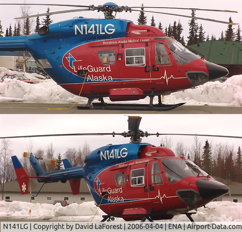 N141LG, Eurocopter-Kawasaki BK-117C-1 C/N 7503, Lifeguard Alaska