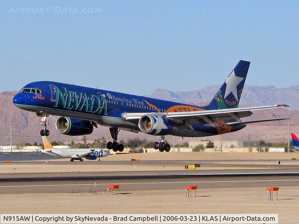 N915AW, 1984 Boeing 757-225 C/N 22209, America West Airlines - 'Nevada' / Boeing 757-2S7 / I would have cried had I missed this one!