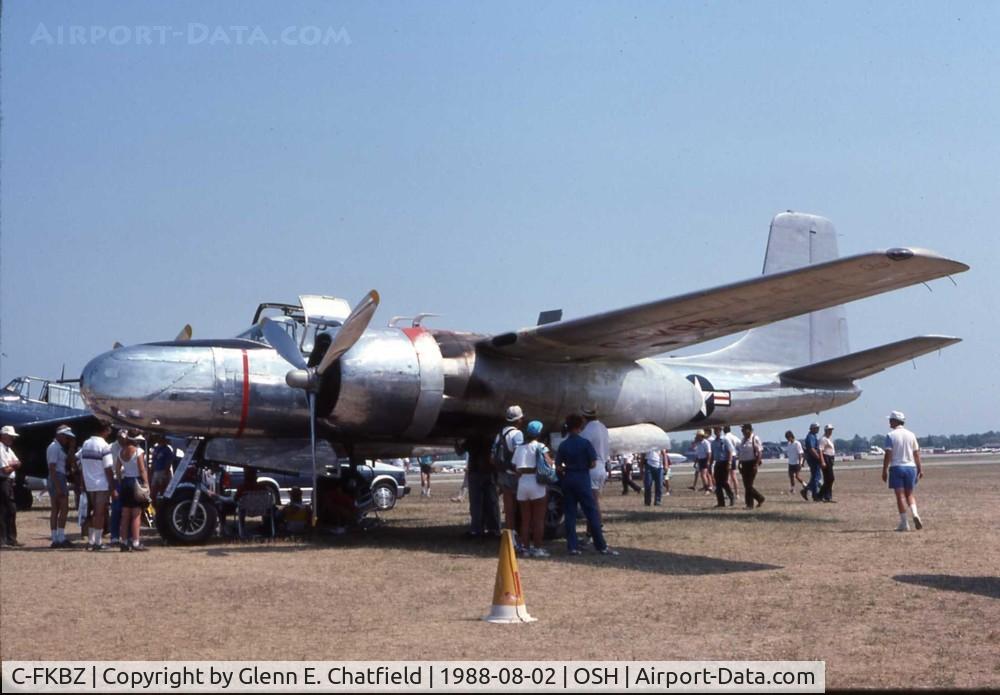 C-FKBZ, 1944 Douglas A-26C Invader C/N 29031, Visiting Oshkosh air show