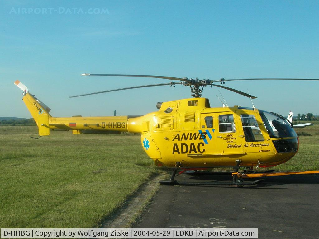 D-HHBG, MBB Bo-105S C/N S-625, visitor