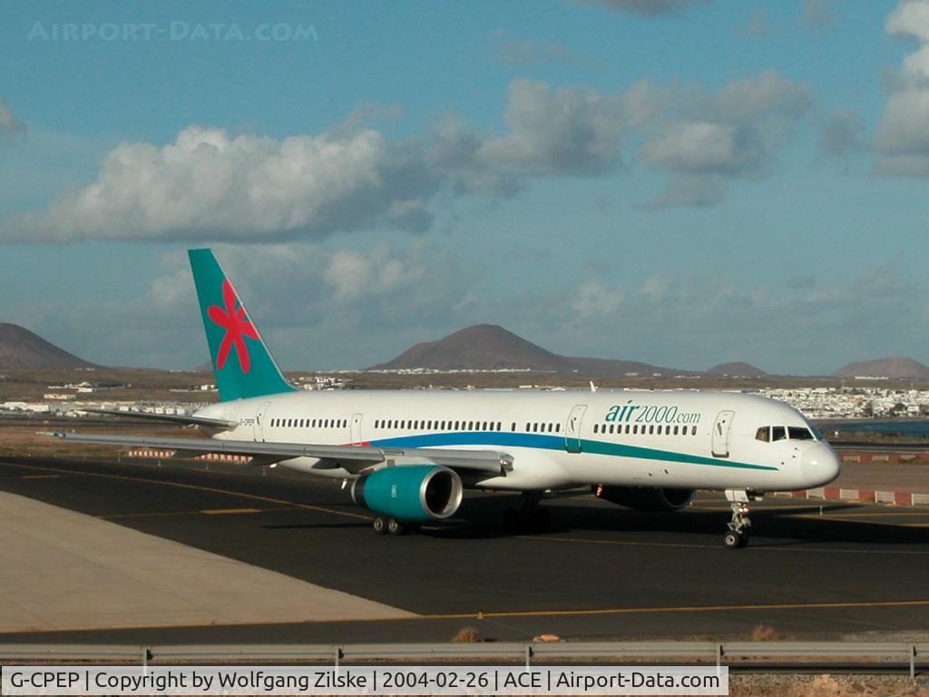 G-CPEP, 1991 Boeing 757-2Y0 C/N 25268, visitor