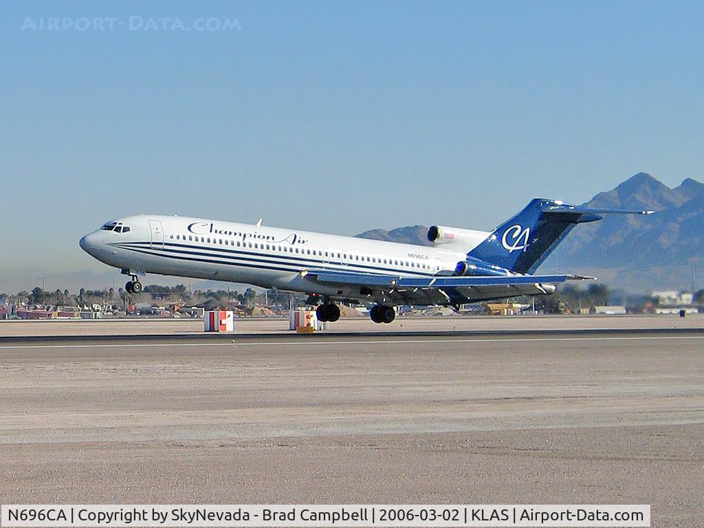 N696CA, 1981 Boeing 727-2J4 C/N 22574, Champion Air / 1981 Boeing 727-2J4