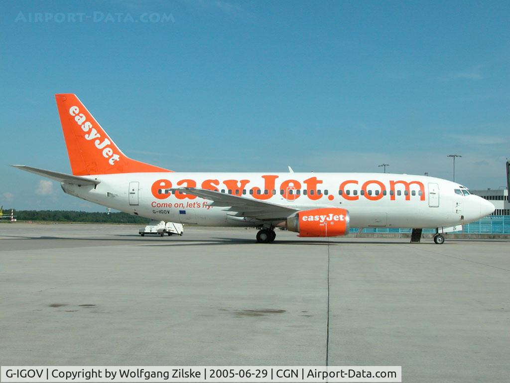 G-IGOV, 2005 Boeing 737-3M8 C/N 25017, visitor