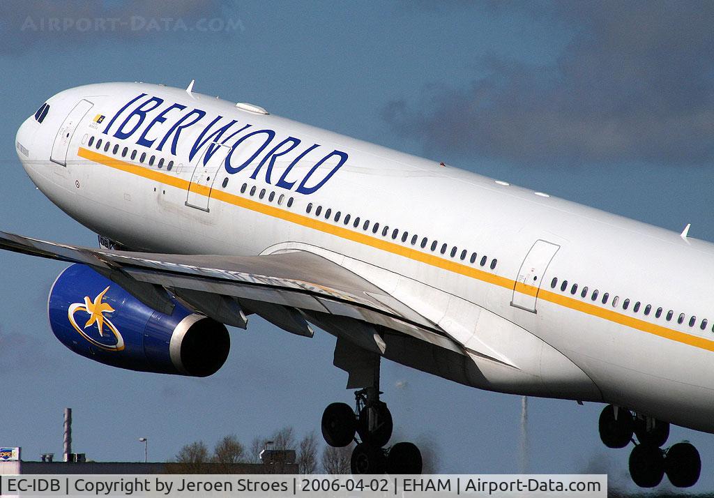 EC-IDB, 2002 Airbus A330-243 C/N 461, Flying for Surinam Airways due technical problems with the B747