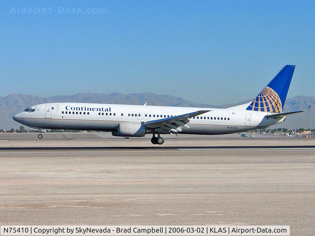 N75410, 2001 Boeing 737-924 C/N 30127, Continental Airlines / Boeing 737-924 / I wonder if they still serve those breakfasts?