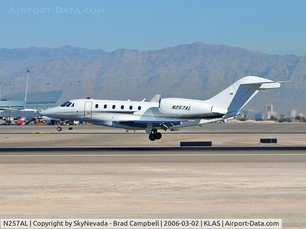 N257AL, 2004 Cessna 750 Citation X Citation X C/N 750-0226, AML Leasing / 2004 Cessna 750 Citation X