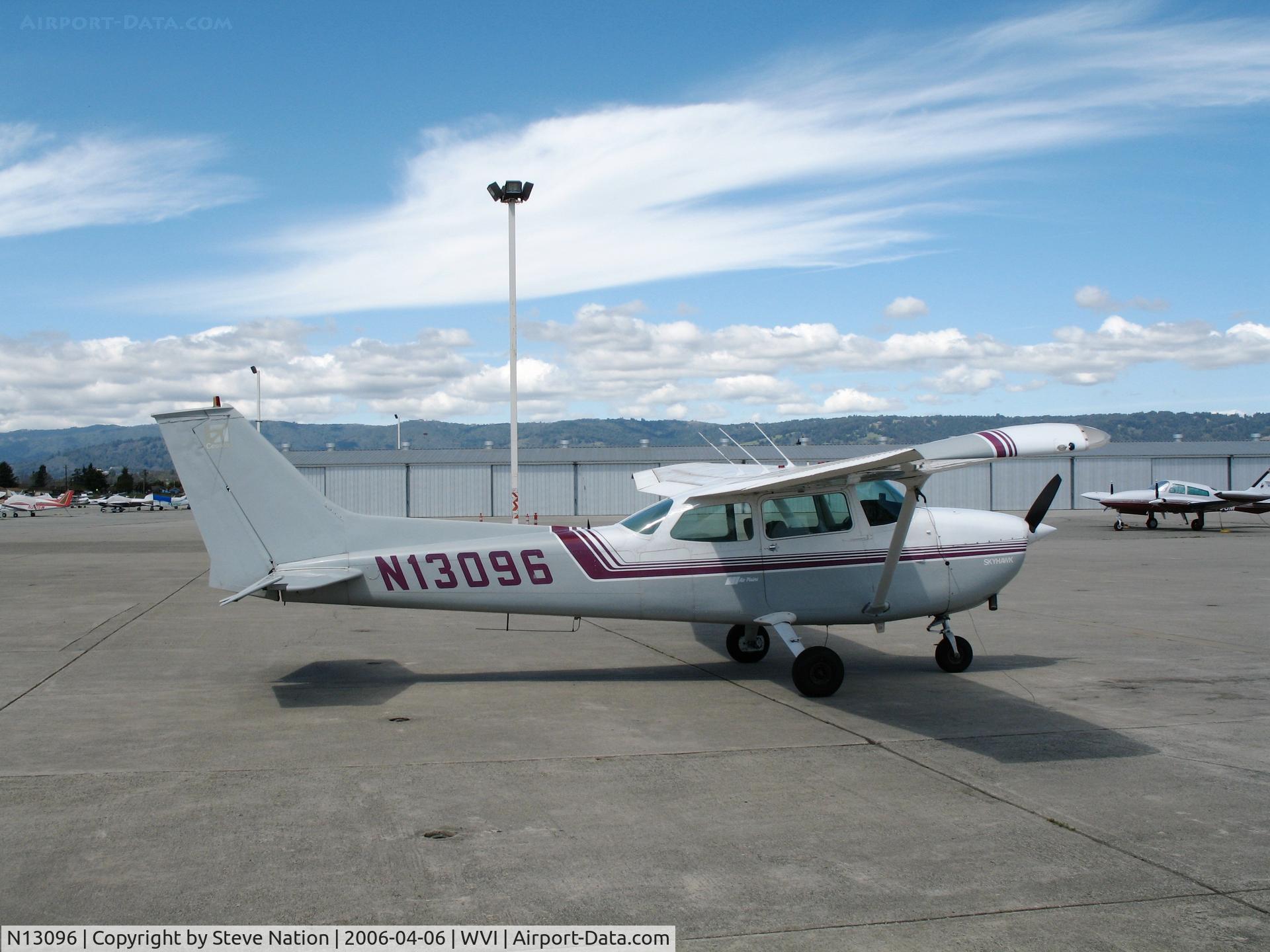N13096, 1973 Cessna 172M C/N 17262490, 1973 Cessna 172M in late afternoon sun @ Watsonville Municipal Airport, CA