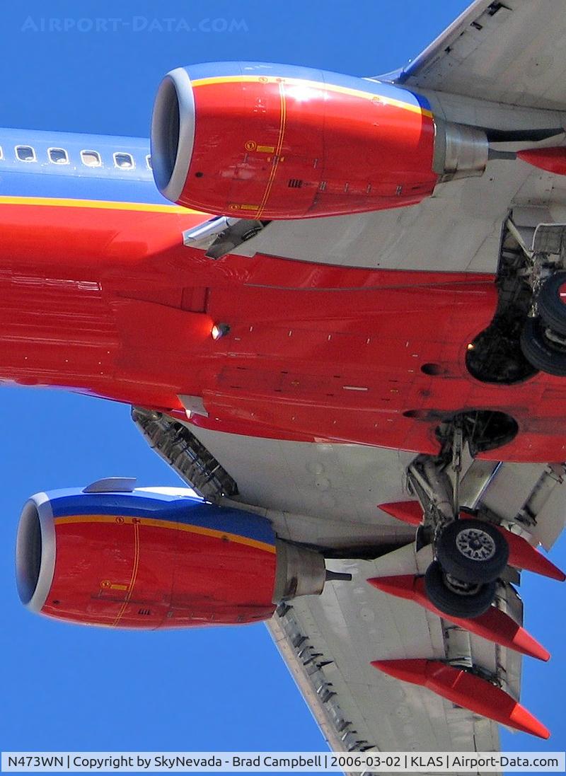 N473WN, 2004 Boeing 737-7H4 C/N 33832, Southwest Airlines / 2004 Boeing 737-7H4
