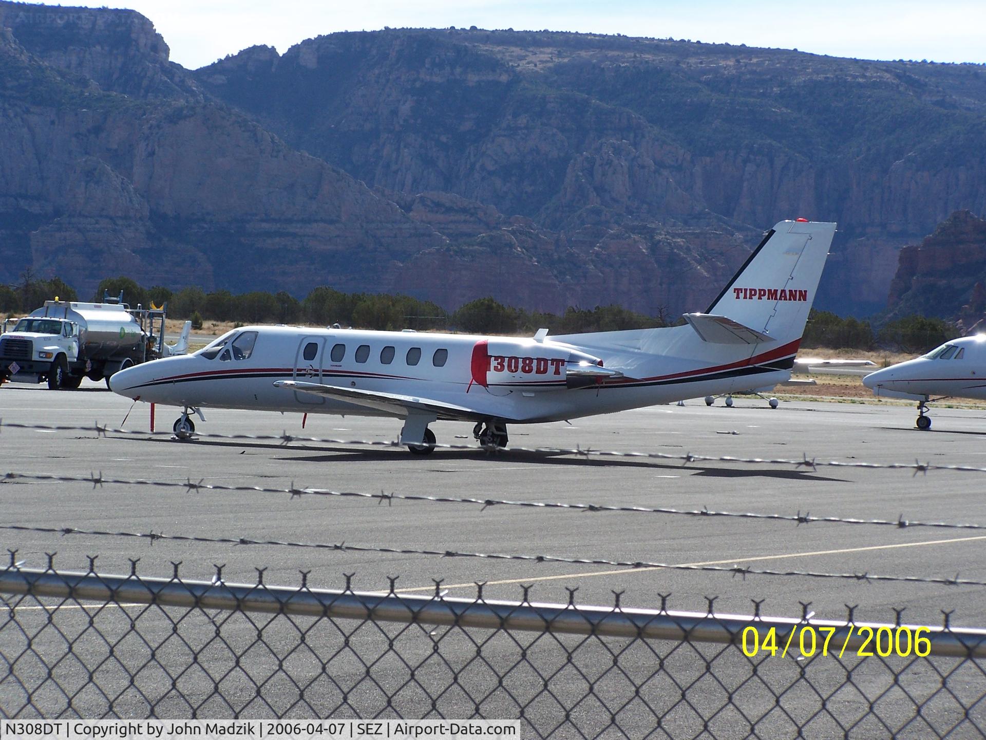 N308DT, 2004 Cessna 550 Citation Bravo C/N 550-1094, Sedona Airport