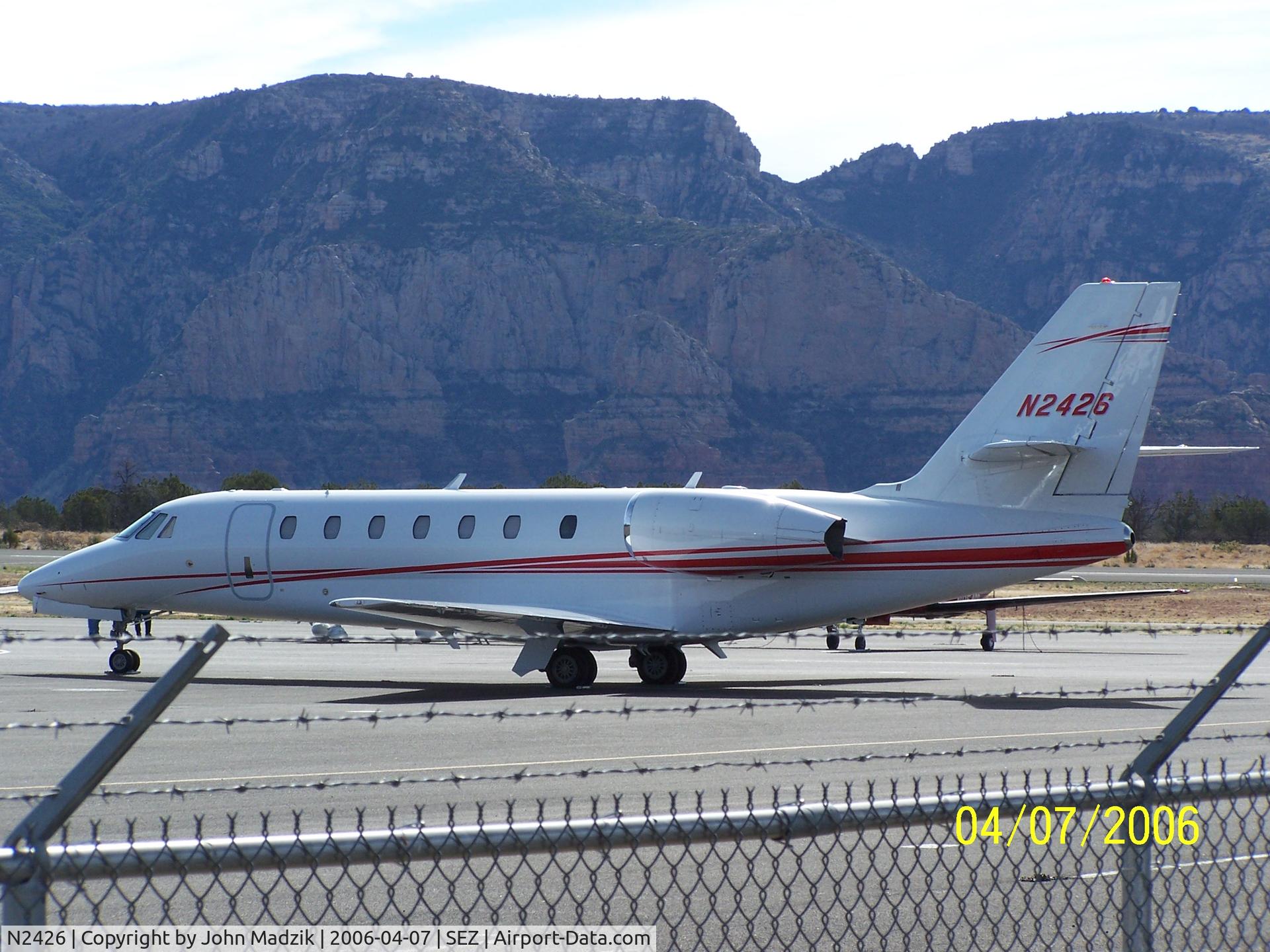 N2426, 2009 Cessna 560 Citation Encore+ C/N 560-0815, Sedona Airport