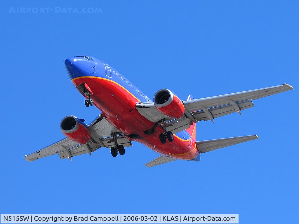 N515SW, 1991 Boeing 737-5H4 C/N 25154, Southwest Airlines / 1991 Boeing 737-5H4