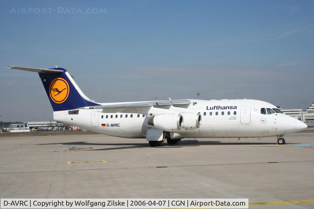 D-AVRC, 1994 British Aerospace Avro 146-RJ85 C/N E.2251, visitor