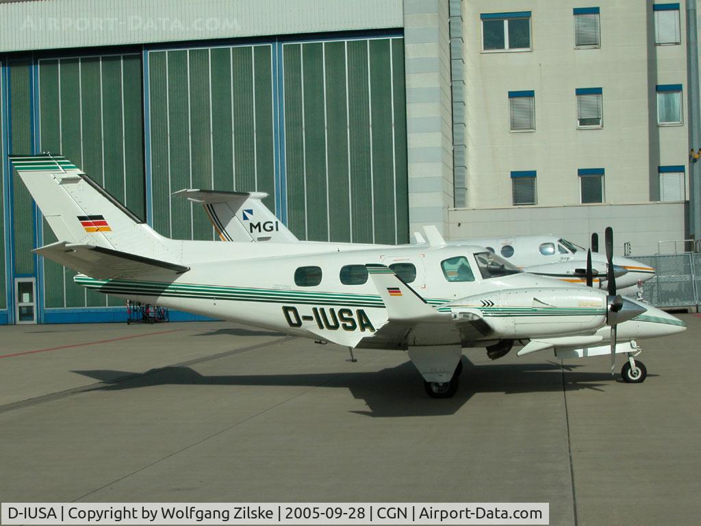 D-IUSA, 1981 Beech B-60 Duke C/N P-565, visitor