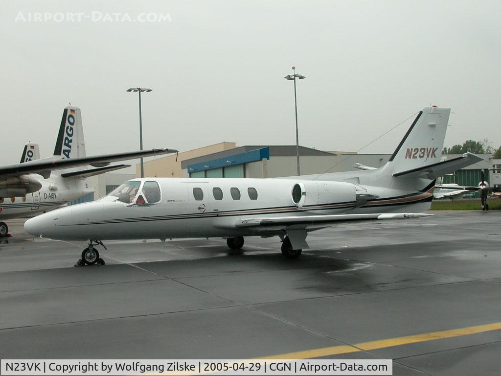 N23VK, 1980 Cessna 501 Citation I/SP C/N 501-0175, visitor