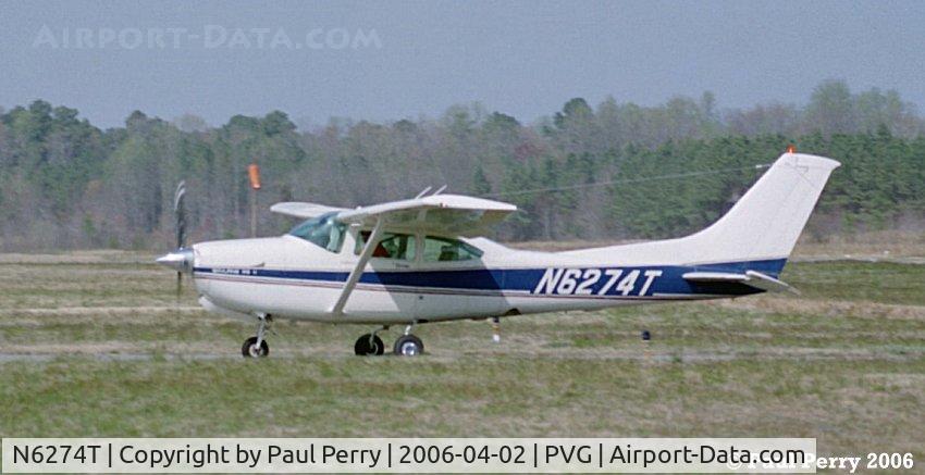 N6274T, 1983 Cessna R182 Skylane RG C/N R18201954, Taxiing out for her imminent takeoff