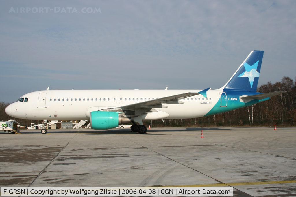 F-GRSN, 2002 Airbus A320-214 C/N 1692, op for Germanwings