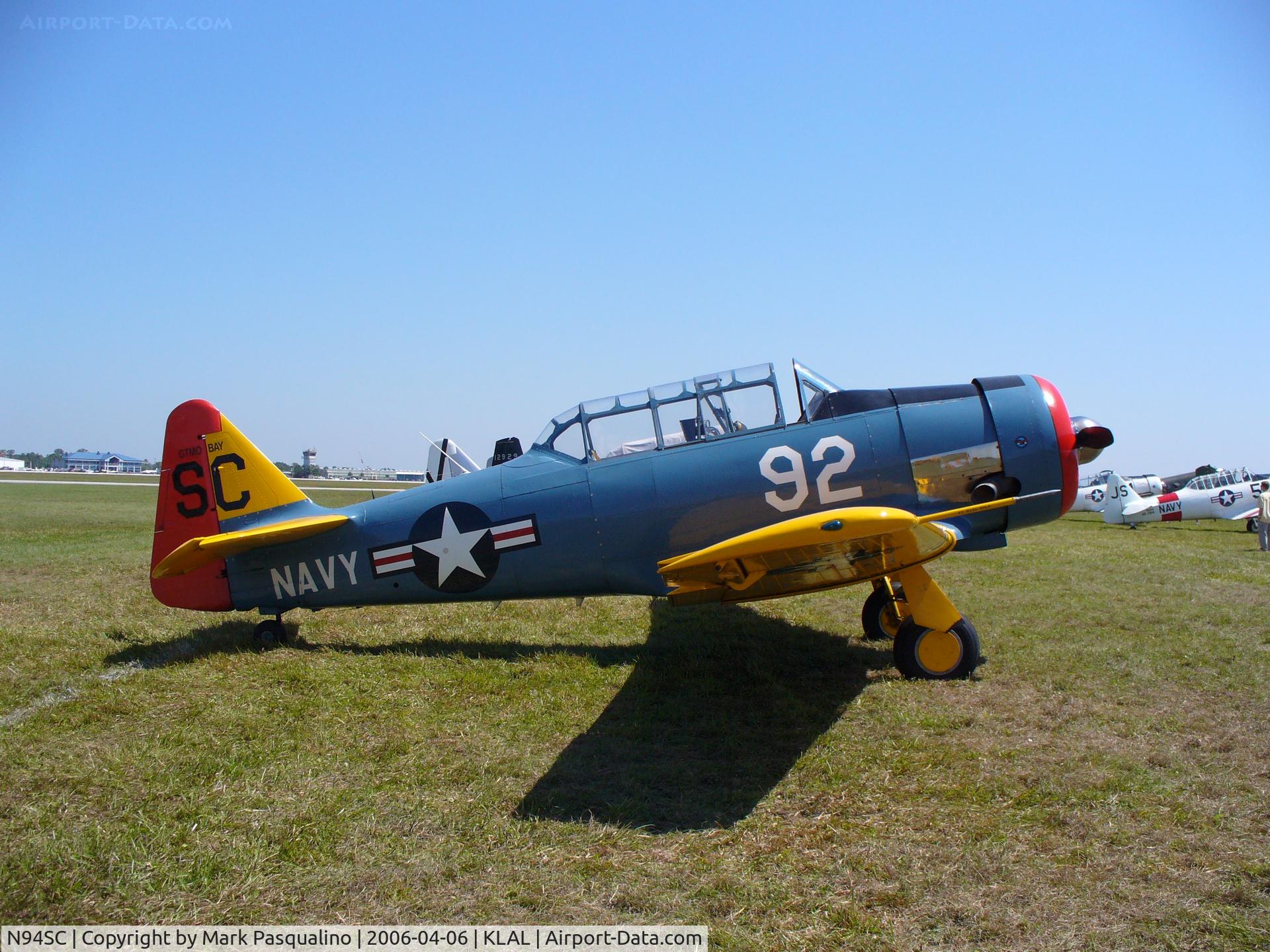N94SC, 1951 North American T-6G Texan C/N 168-470, T-6G
