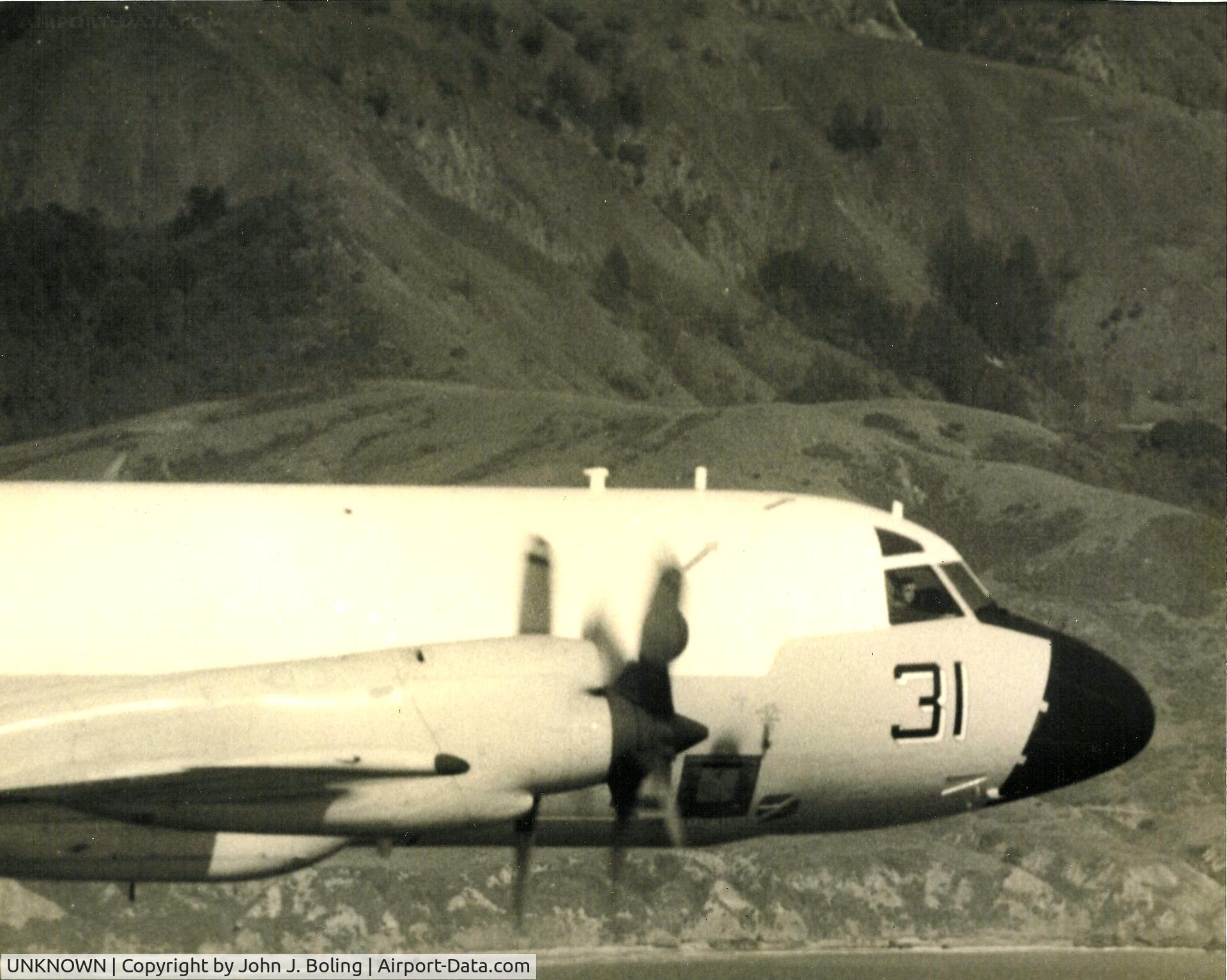 UNKNOWN, Lockheed P-3 Orion C/N unknown, P-3 