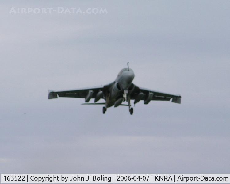 163522, Grumman EA-6B Prowler C/N P-149, EA-6B on final to OLF Coupevisse