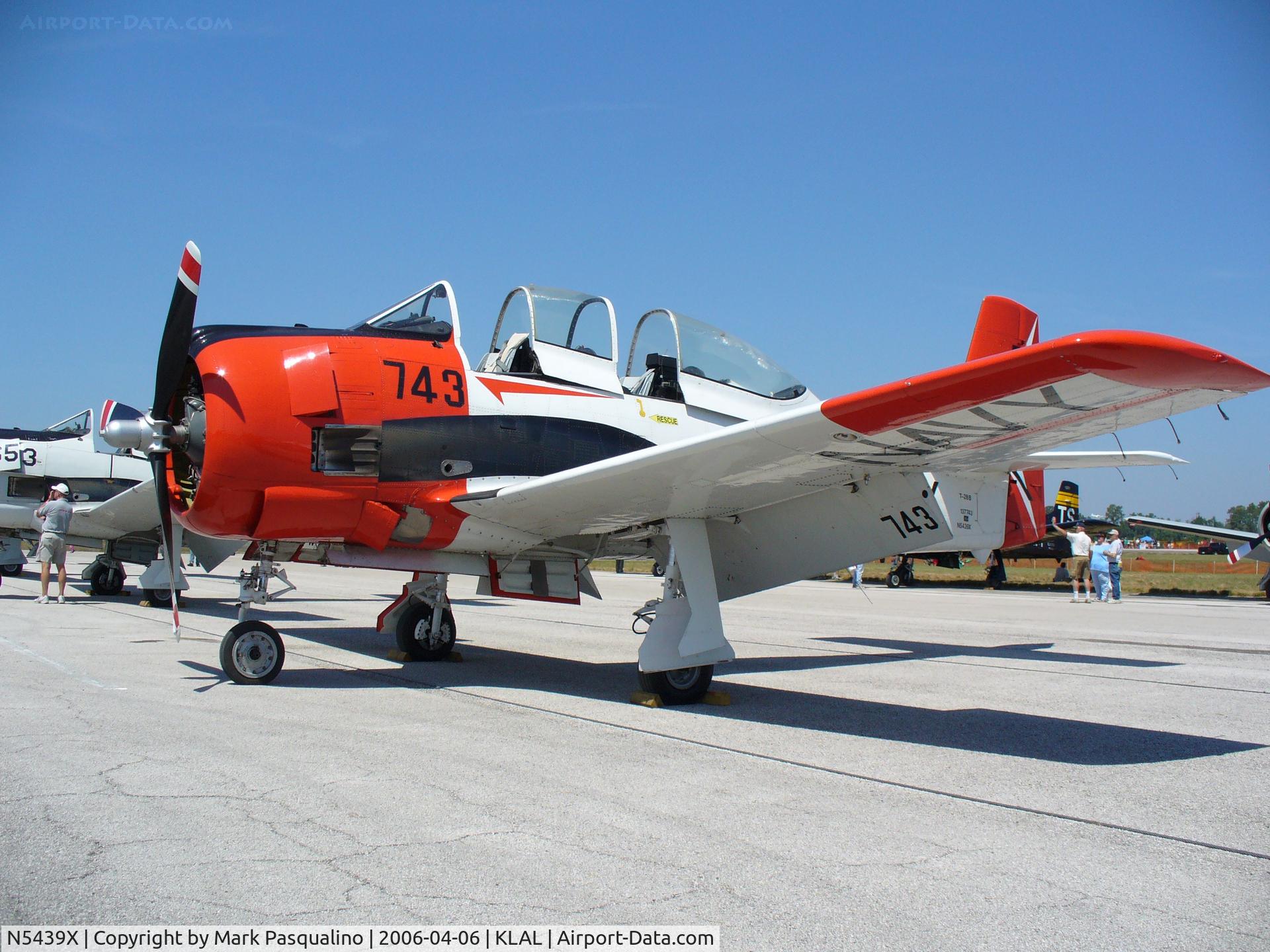 N5439X, 1956 North American T-28B Trojan C/N 200-106, T-28B