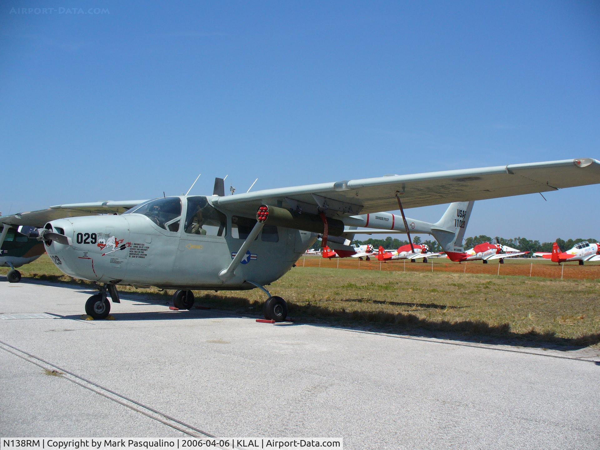 N138RM, 1969 Cessna M337B (O-2A) Super Skymaster C/N 337M-0305 (68-11029), Cessna O-2