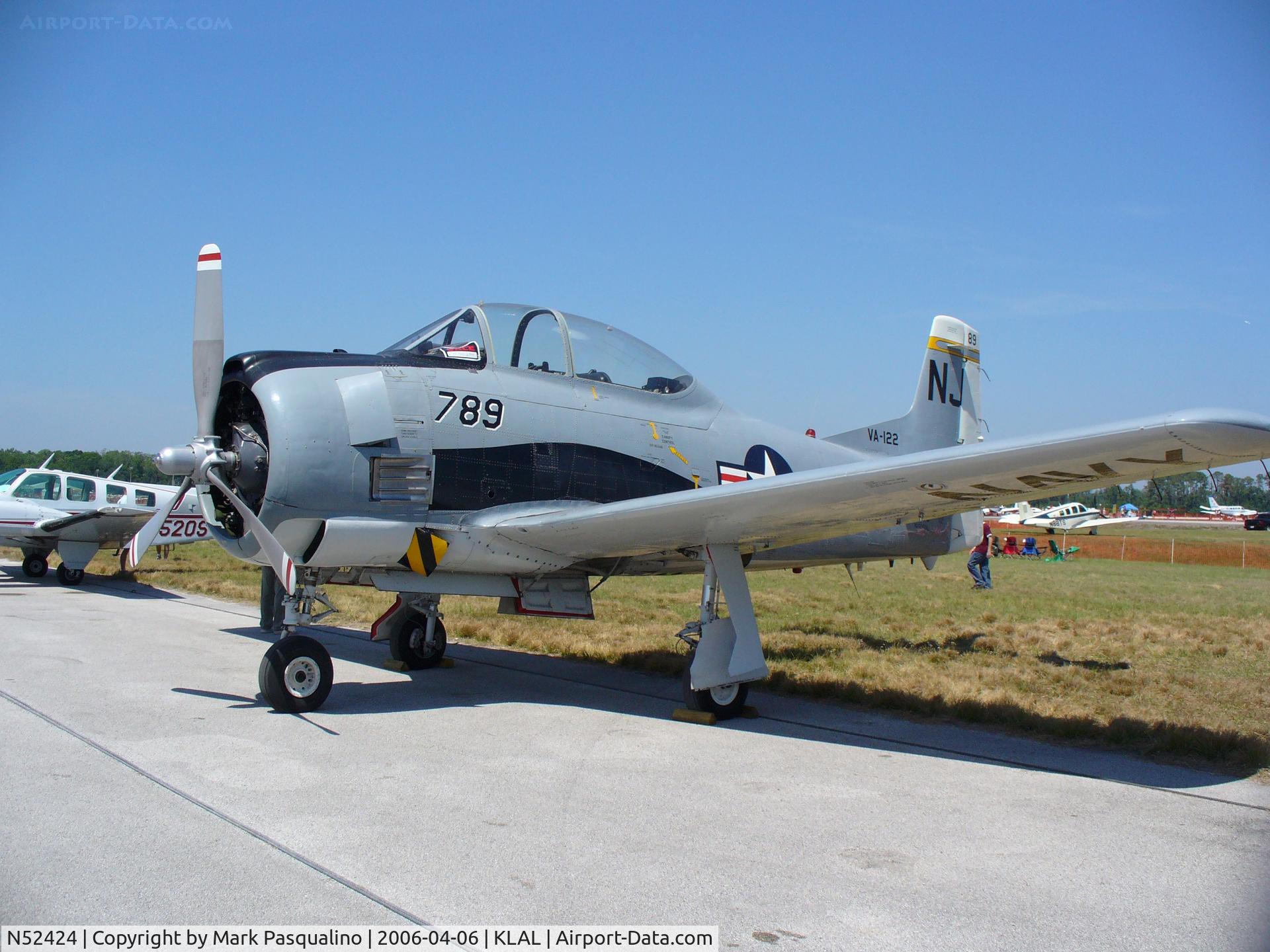 N52424, 1954 North American T-28B Trojan C/N 200-152 (137789), T-28B