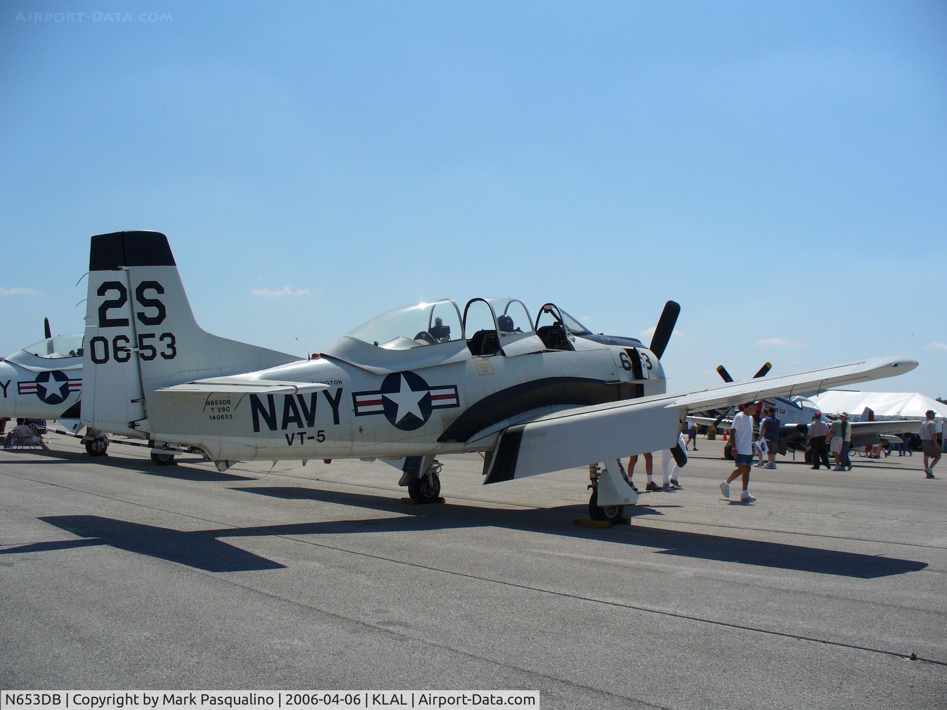 N653DB, 1957 North American T-28C Trojan Trojan C/N 226-230, T-28