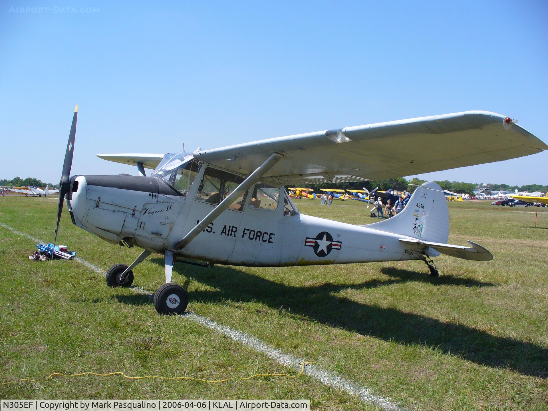 N305EF, Cessna L-19E Bird Dog C/N 24576, Cessna L-19