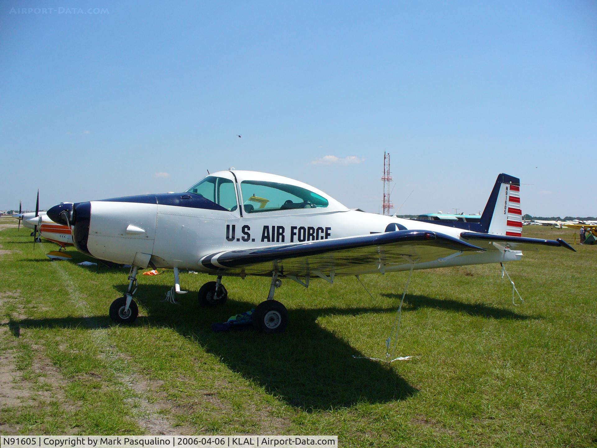 N91605, 1946 North American Navion (NA-145) C/N NAV-4-146, Navion A